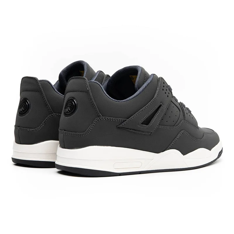 Bacca Bucci Grey Ultraforce Mid-Top Retro Fashion Athletic Sneakers for Men | Best Price UAE